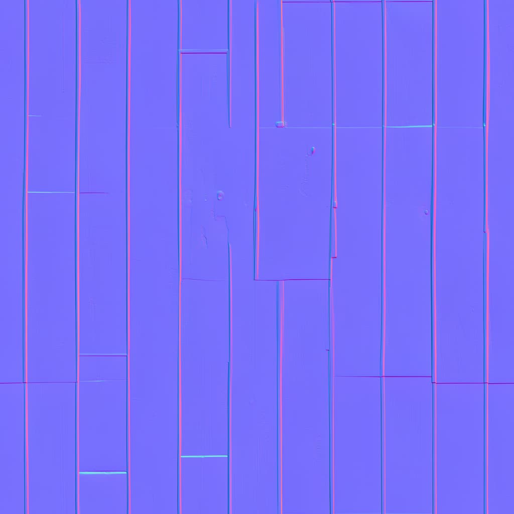 Eine generierte Normal Map, einer der fünf Kanäle, die ein Auto-Textur-Durchlauf liefert