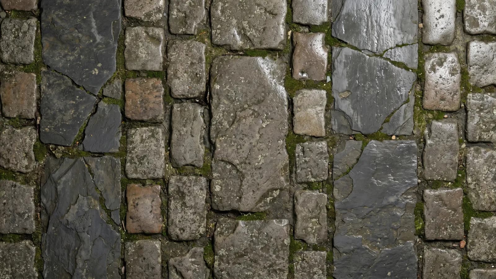 Un materiale PBR di pietra senza soluzione di continuità e tiling senza ripetizioni visibili, generato in Mixos